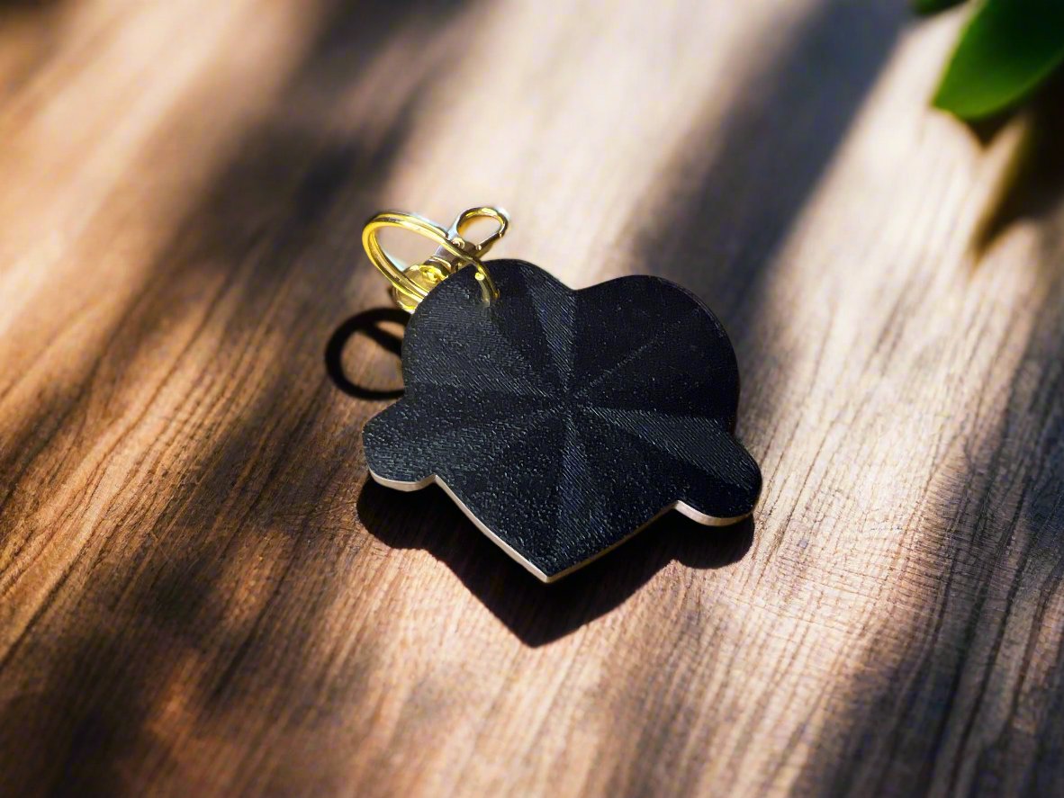 Iota Sweetheart Hand Sign Keychain