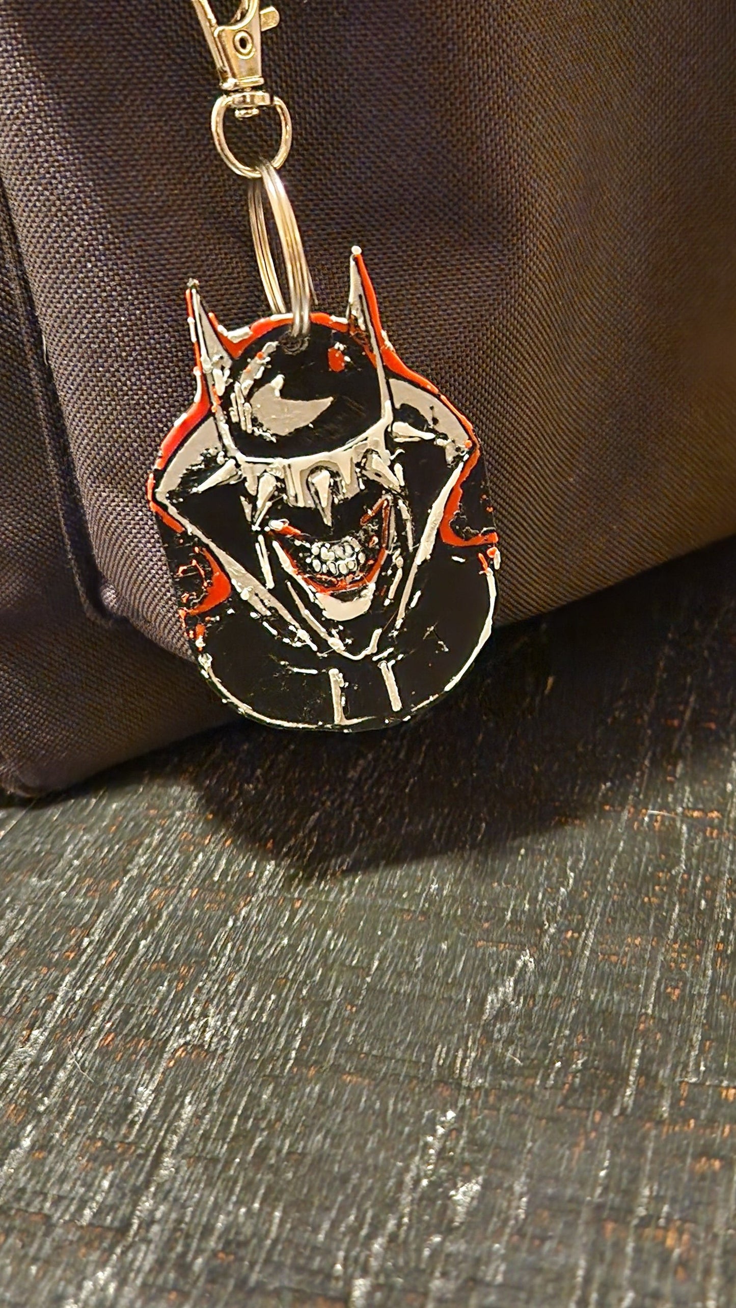 The Batman Who Laughs Keychain