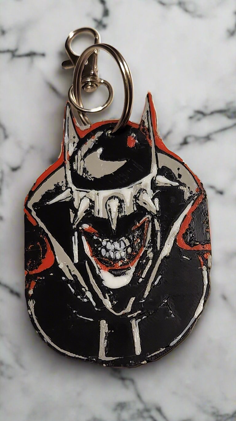 The Batman Who Laughs Keychain