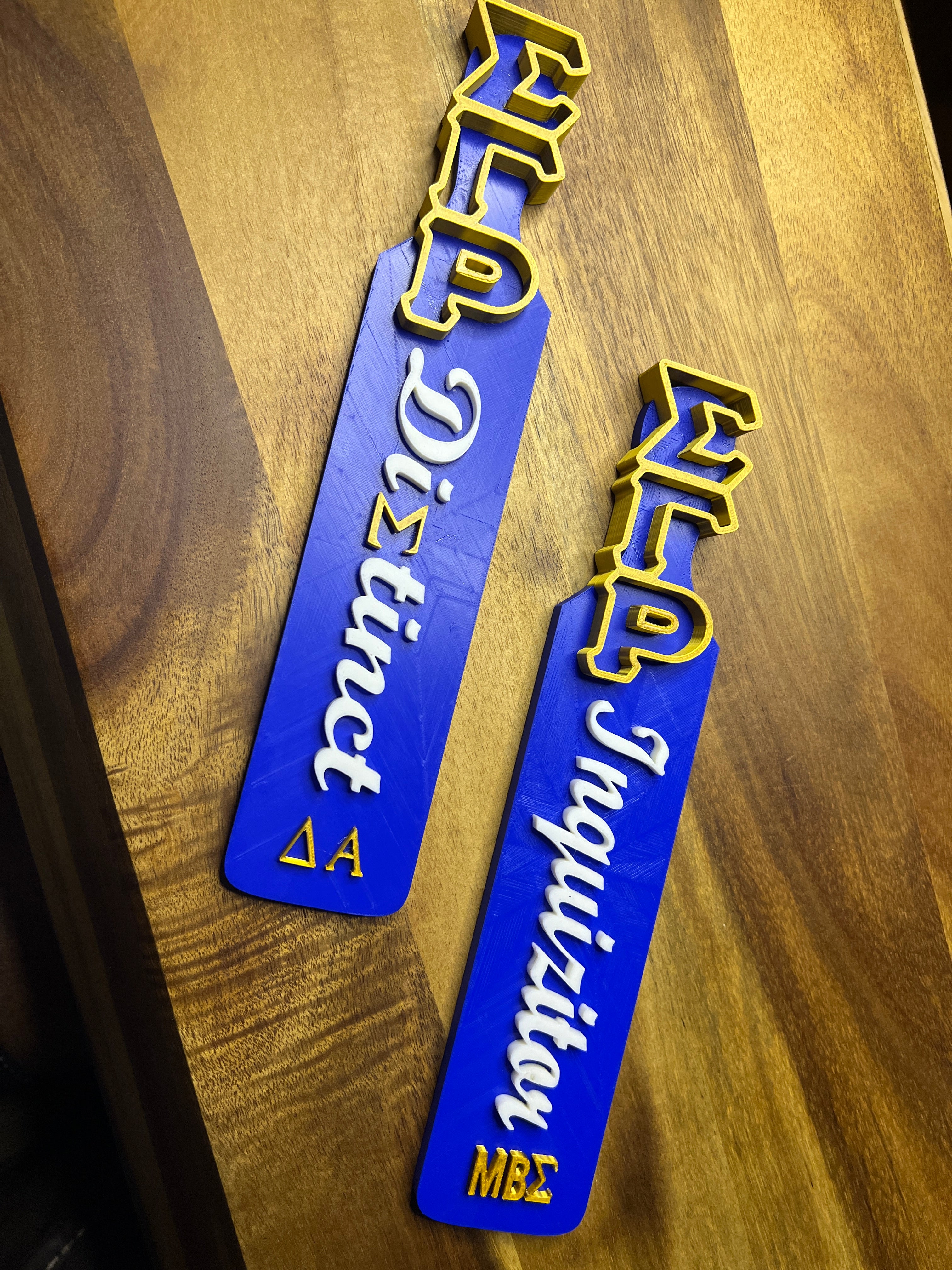 Custom Sigma Gamma Rho newest Mini Paddles.