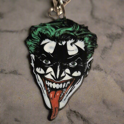 Joker/KISS Band Inspired Keychain